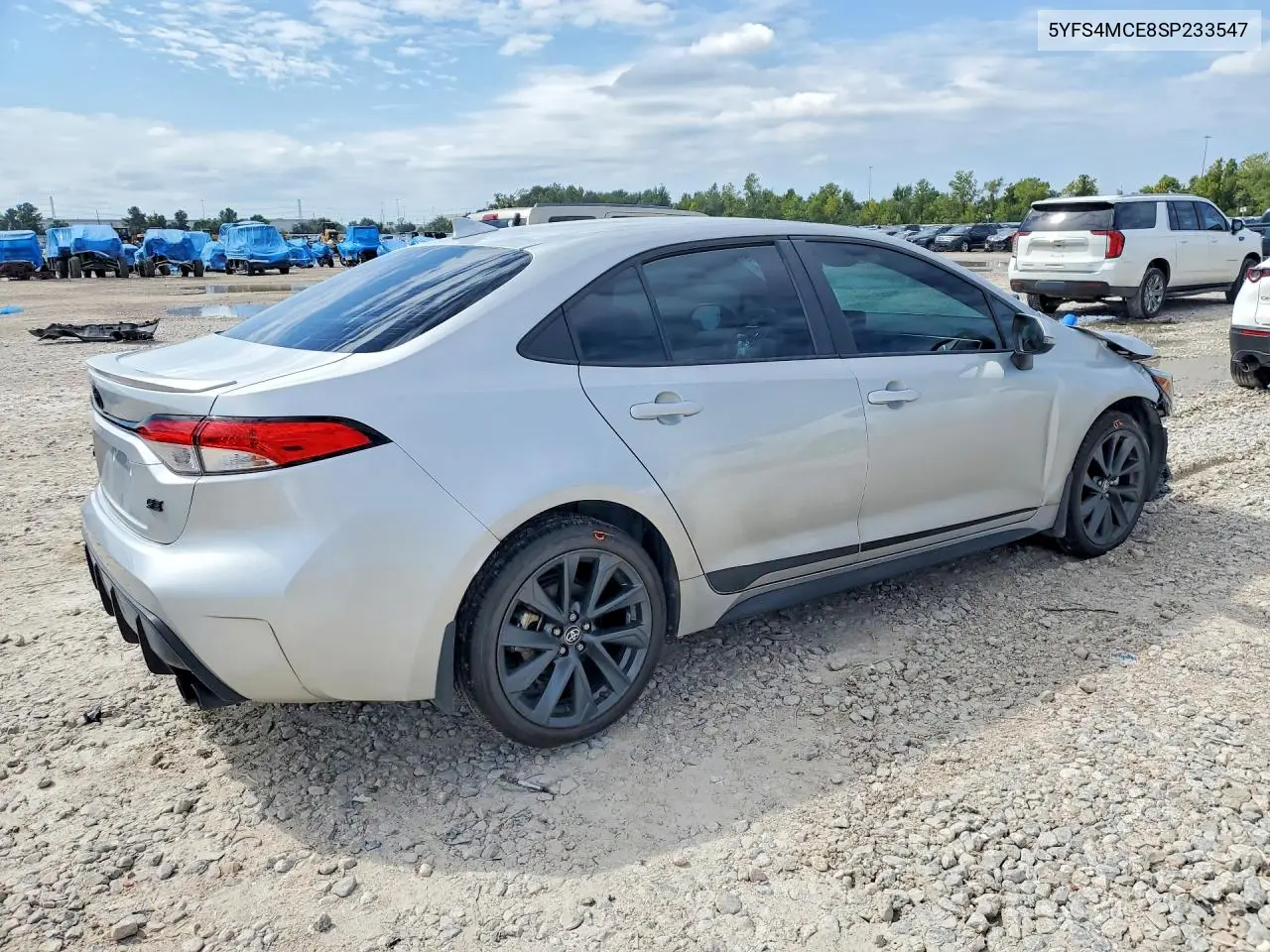 2025 TOYOTA COROLLA VIN 5YFS4MCE8SP233547 — фото 3