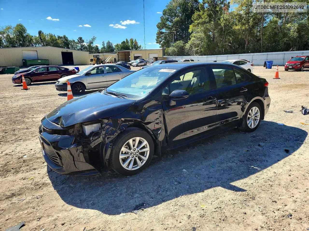 TOYOTA COROLLA 2025, VIN JTDBCMFE2S3092692