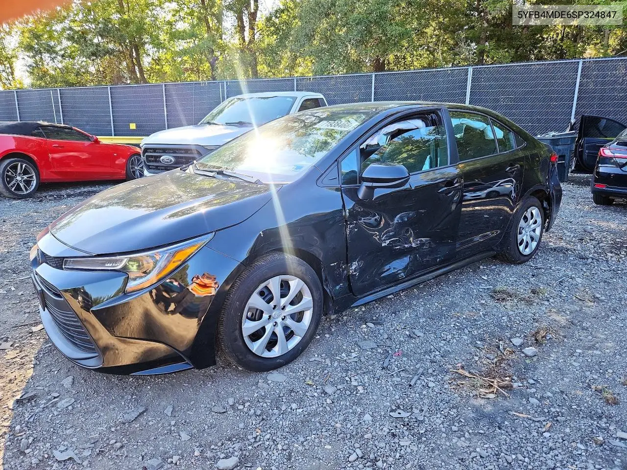 TOYOTA COROLLA 2025, VIN 5YFB4MDE6SP324847