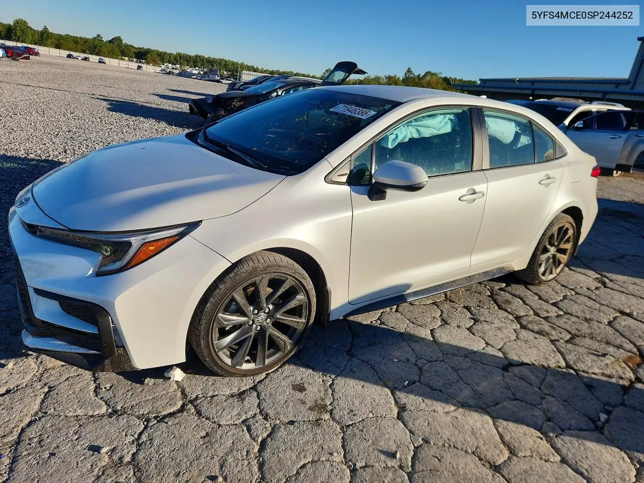 TOYOTA COROLLA 2025, VIN 5YFS4MCE0SP244252