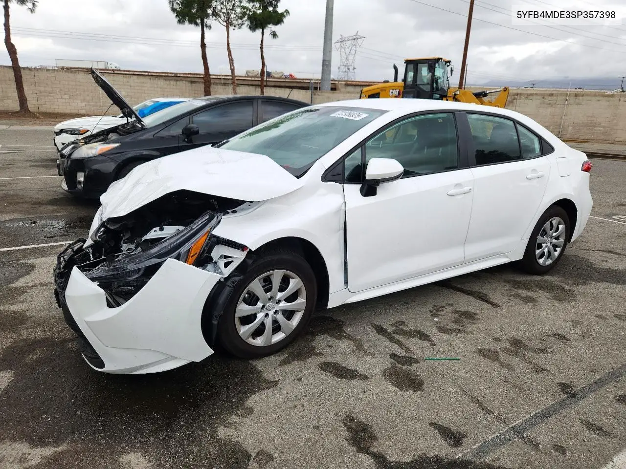 TOYOTA COROLLA 2025, VIN 5YFB4MDE3SP357398