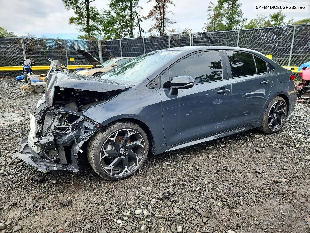 TOYOTA COROLLA 2025, VIN 5YFB4MCE0SP232196