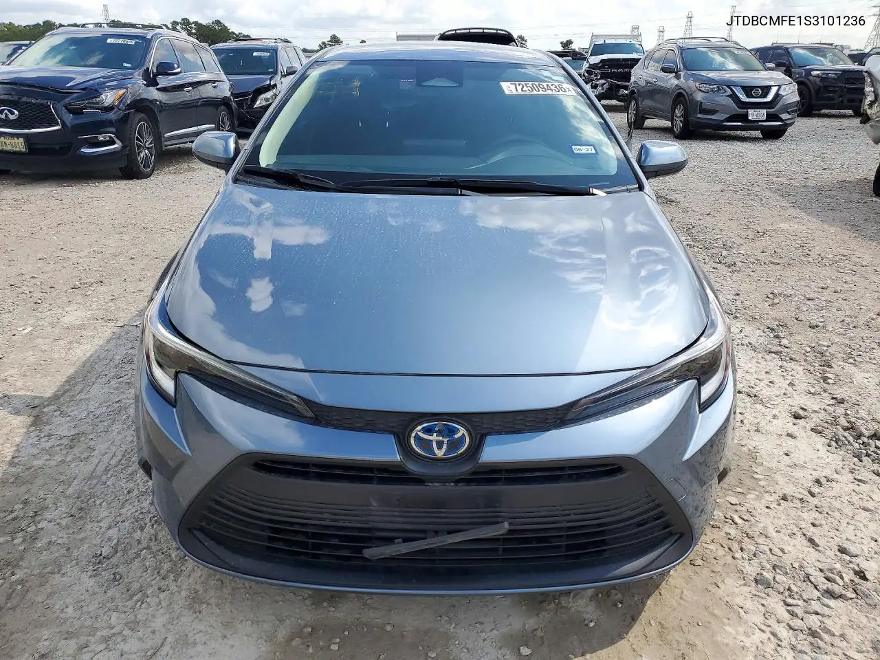 2025 TOYOTA COROLLA VIN JTDBCMFE1S3101236 — фото 5