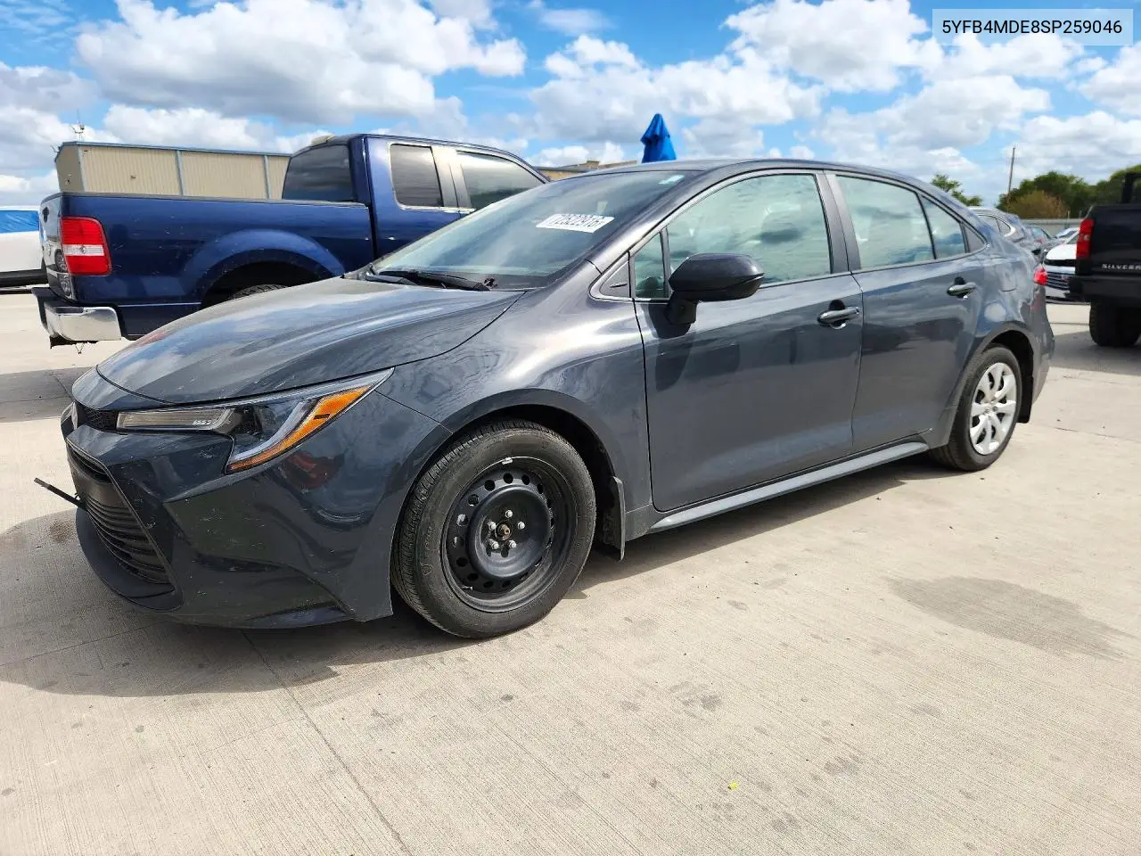 TOYOTA COROLLA 2025, VIN 5YFB4MDE8SP259046