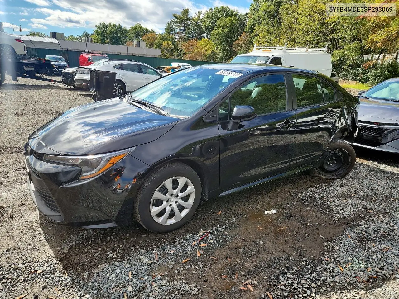 TOYOTA COROLLA 2025, VIN 5YFB4MDE3SP293069