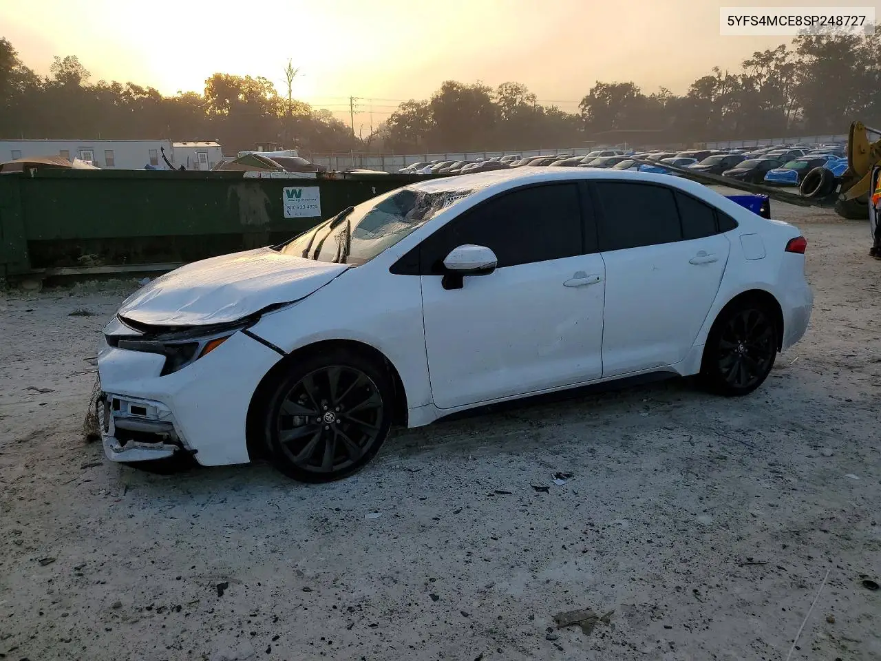 TOYOTA COROLLA 2025, VIN 5YFS4MCE8SP248727