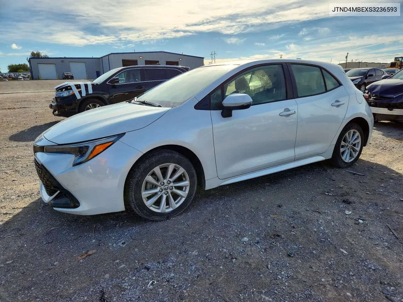 TOYOTA COROLLA 2025, VIN JTND4MBEXS3236593
