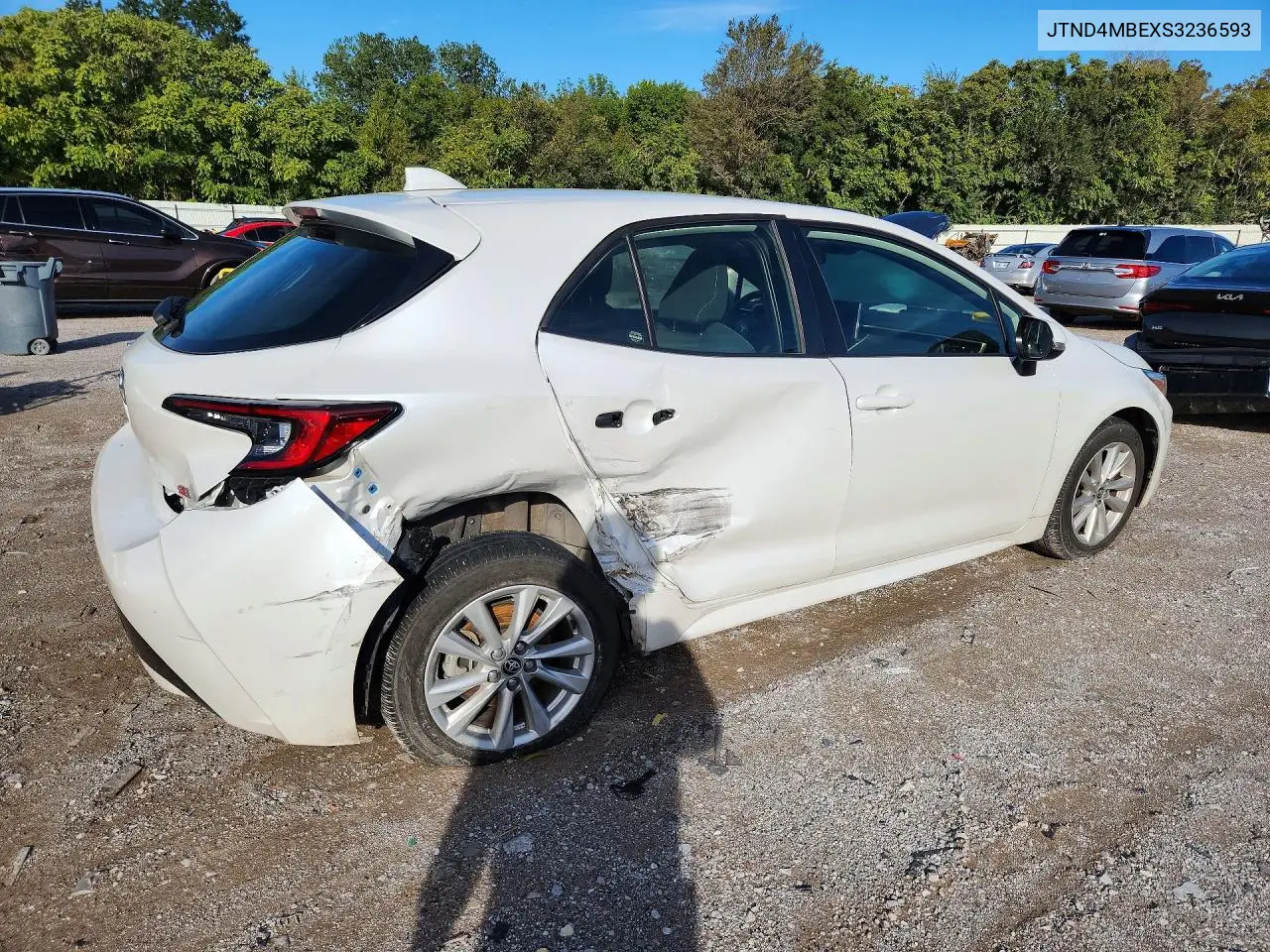 2025 TOYOTA COROLLA VIN JTND4MBEXS3236593 — фото 3