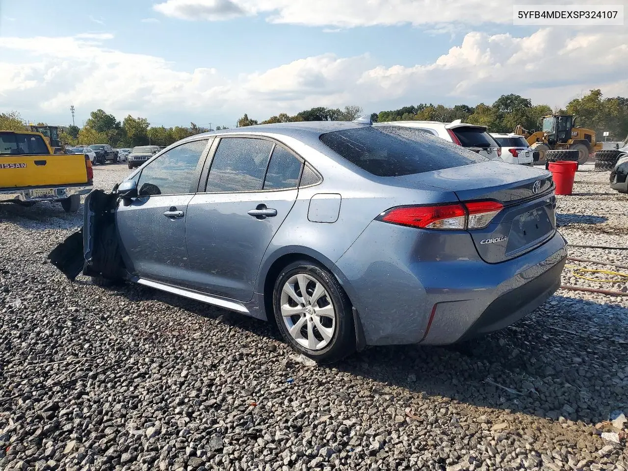 2025 TOYOTA COROLLA VIN 5YFB4MDEXSP324107 — фото 2