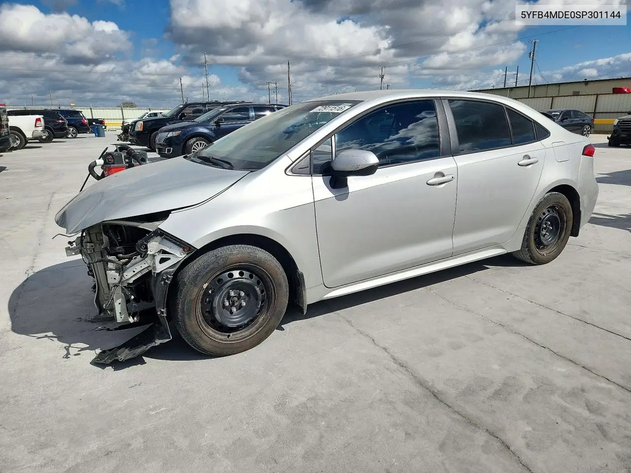TOYOTA COROLLA 2025, VIN 5YFB4MDE0SP301144