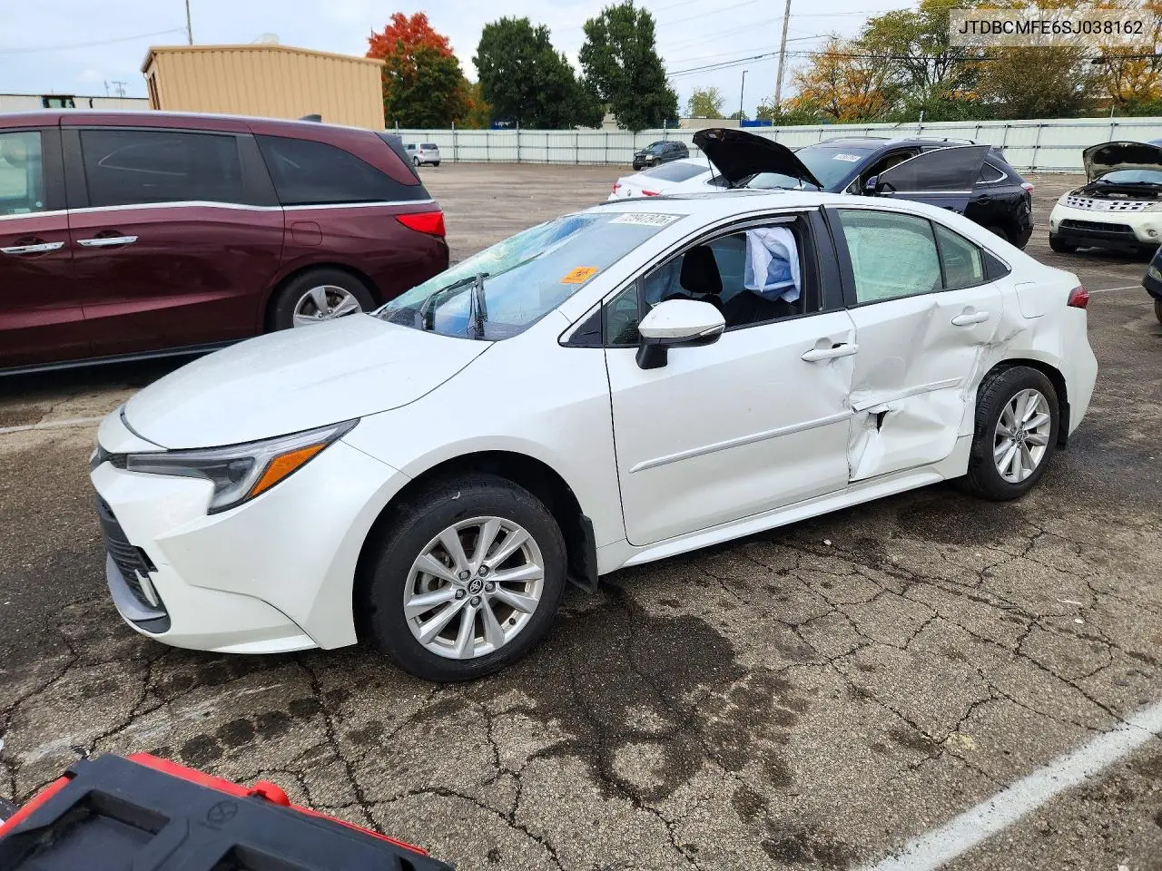 TOYOTA COROLLA 2025, VIN JTDBCMFE6SJ038162