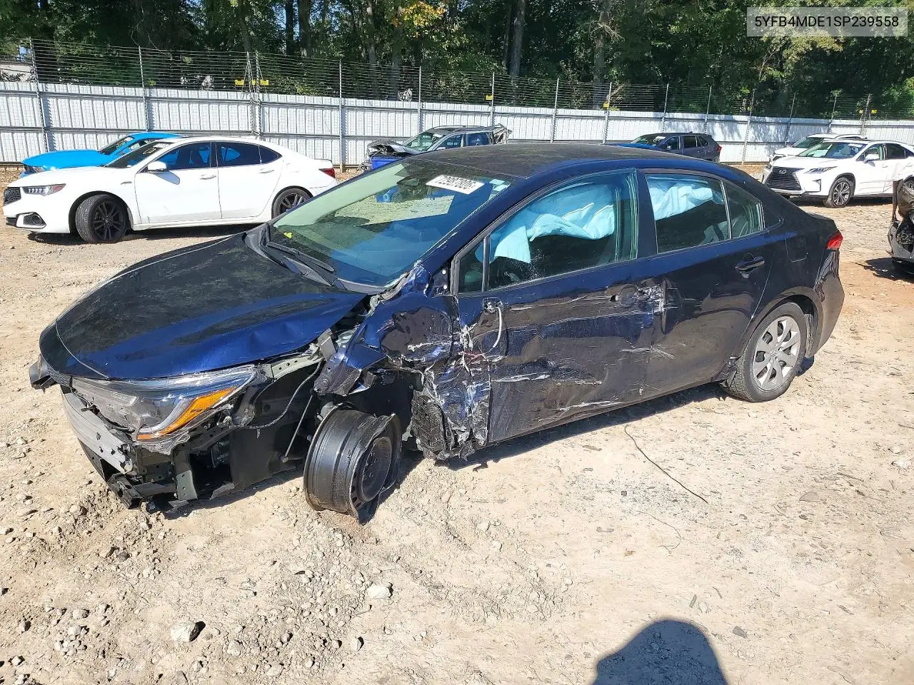 TOYOTA COROLLA 2025, VIN 5YFB4MDE1SP239558