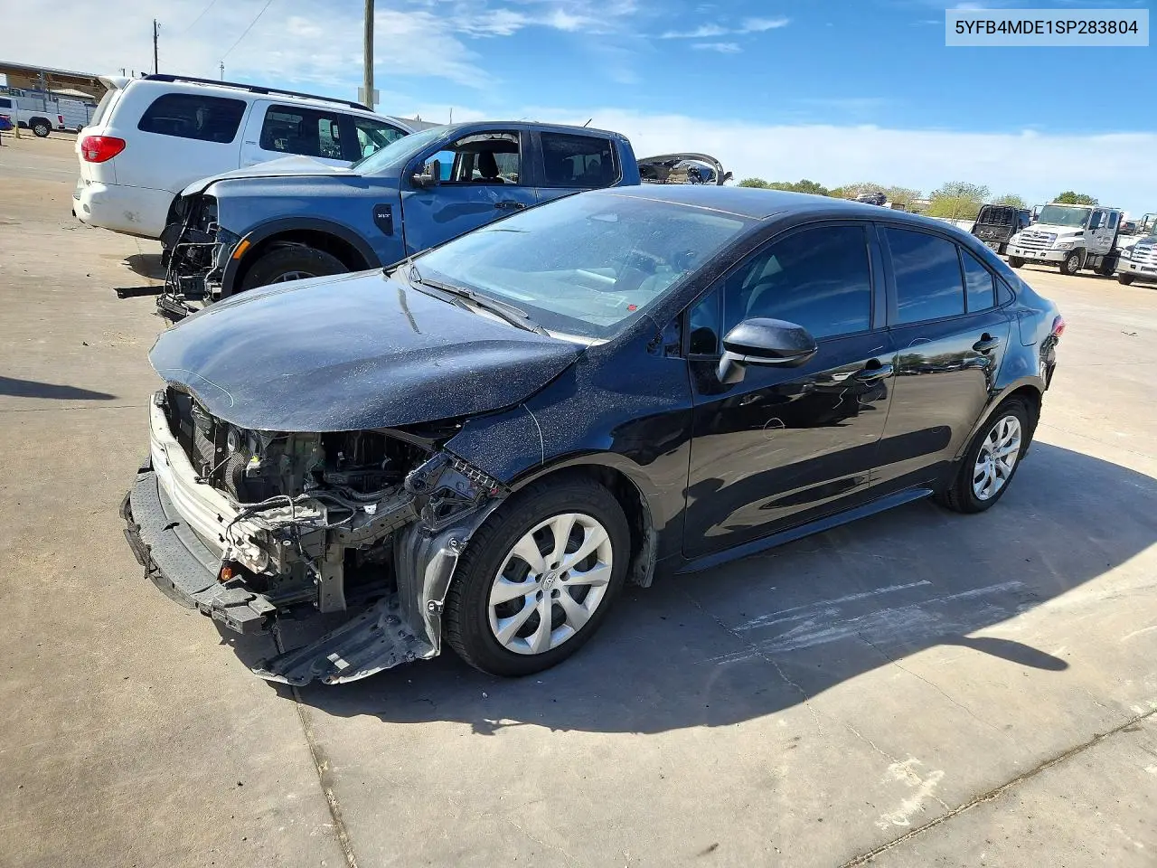 TOYOTA COROLLA 2025, VIN 5YFB4MDE1SP283804
