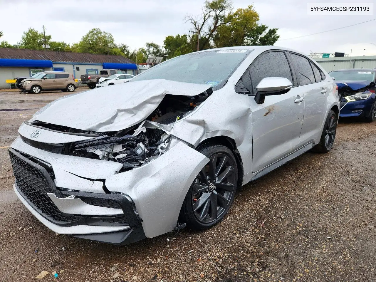 TOYOTA COROLLA 2025, VIN 5YFS4MCE0SP231193