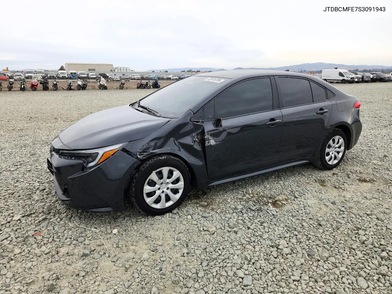 TOYOTA COROLLA 2025, VIN JTDBCMFE7S3091943