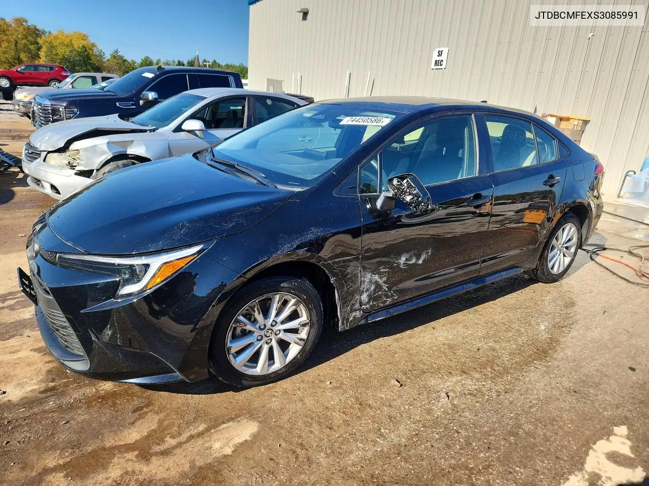 TOYOTA COROLLA 2025, VIN JTDBCMFEXS3085991