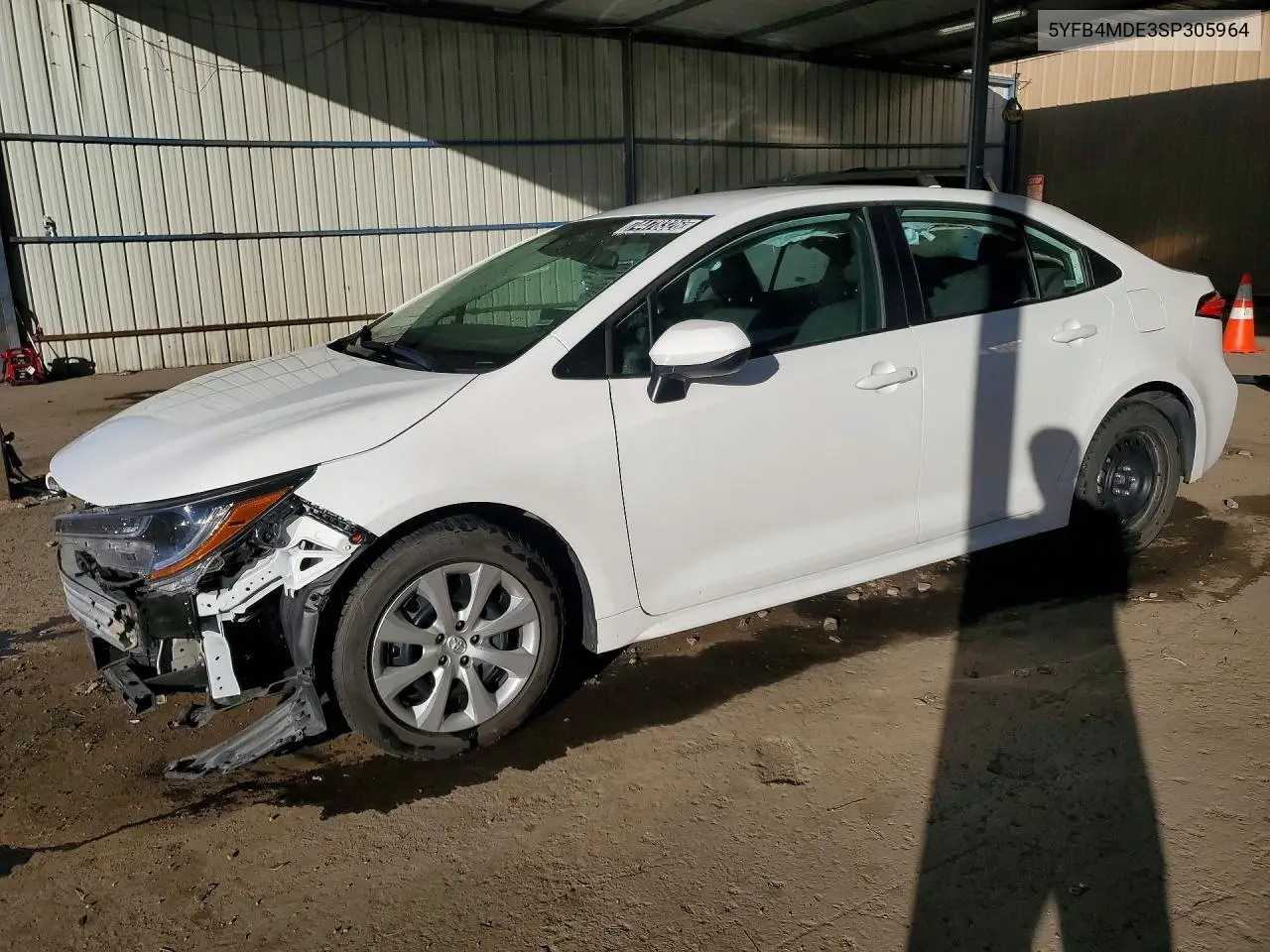 TOYOTA COROLLA 2025, VIN 5YFB4MDE3SP305964