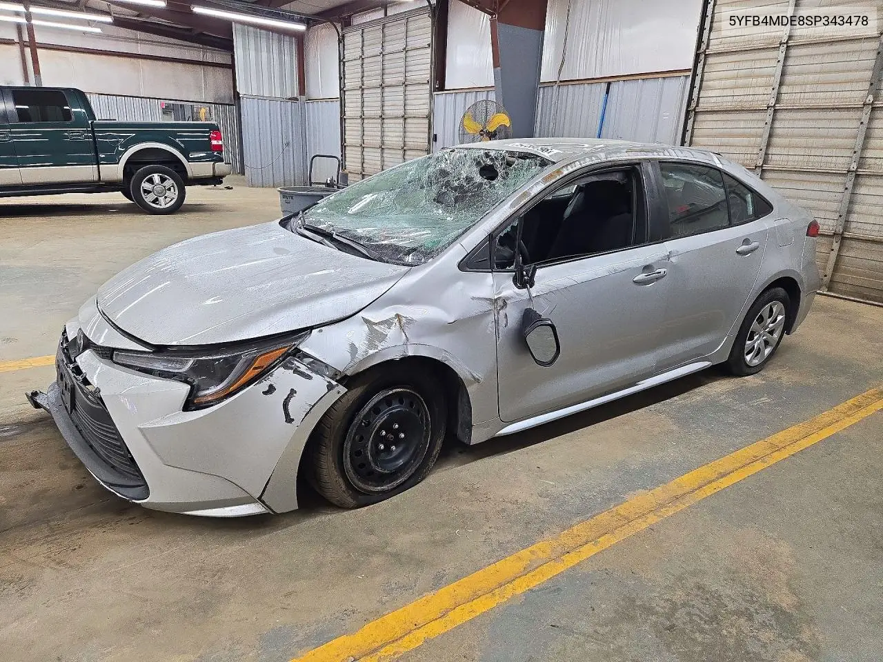 TOYOTA COROLLA 2025, VIN 5YFB4MDE8SP343478