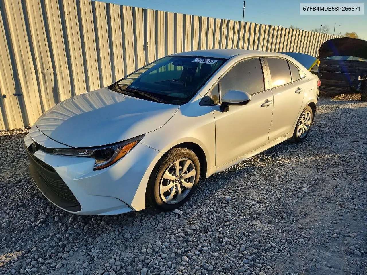 TOYOTA COROLLA 2025, VIN 5YFB4MDE5SP256671