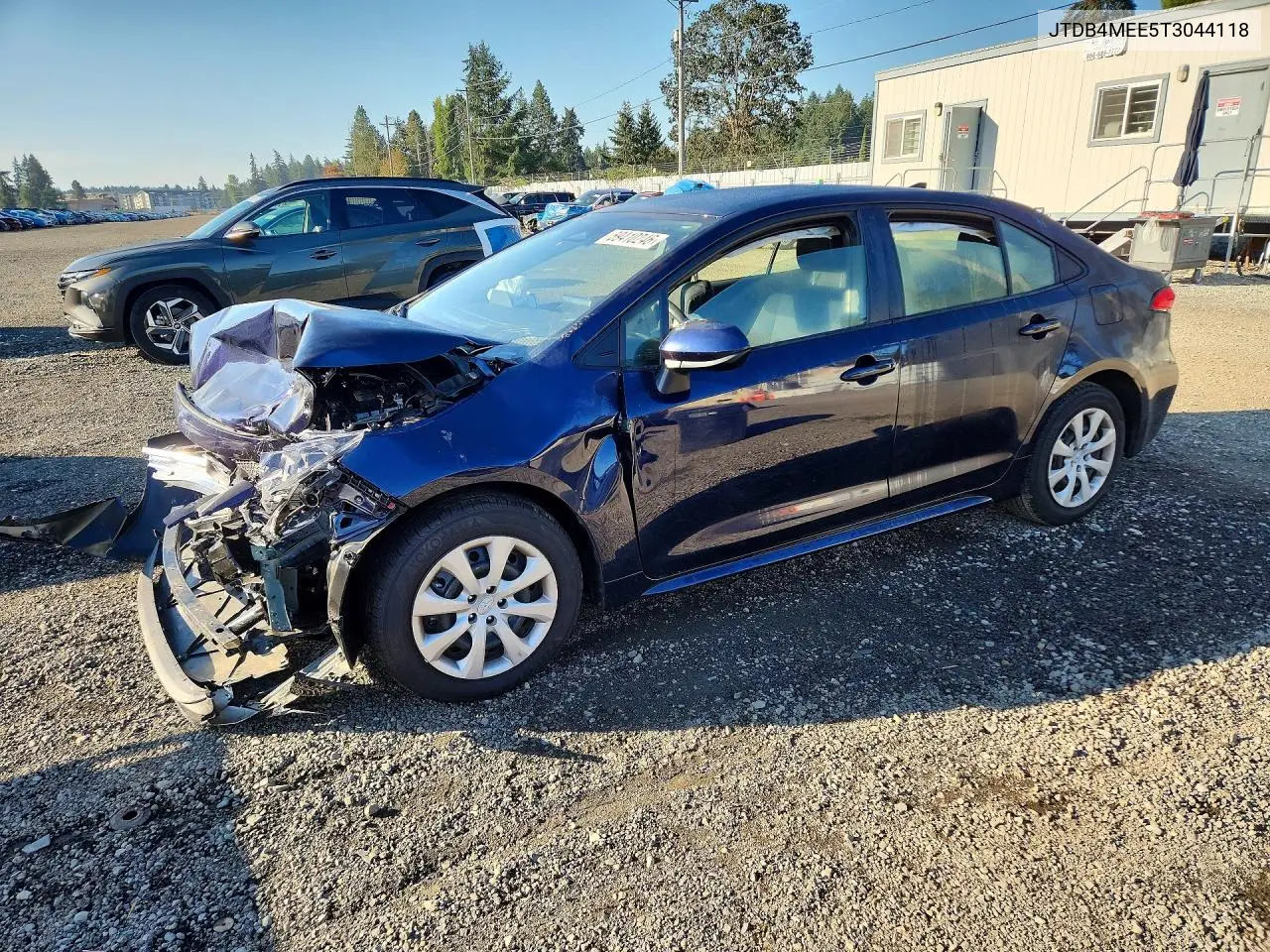 TOYOTA COROLLA 2026, VIN JTDB4MEE5T3044118