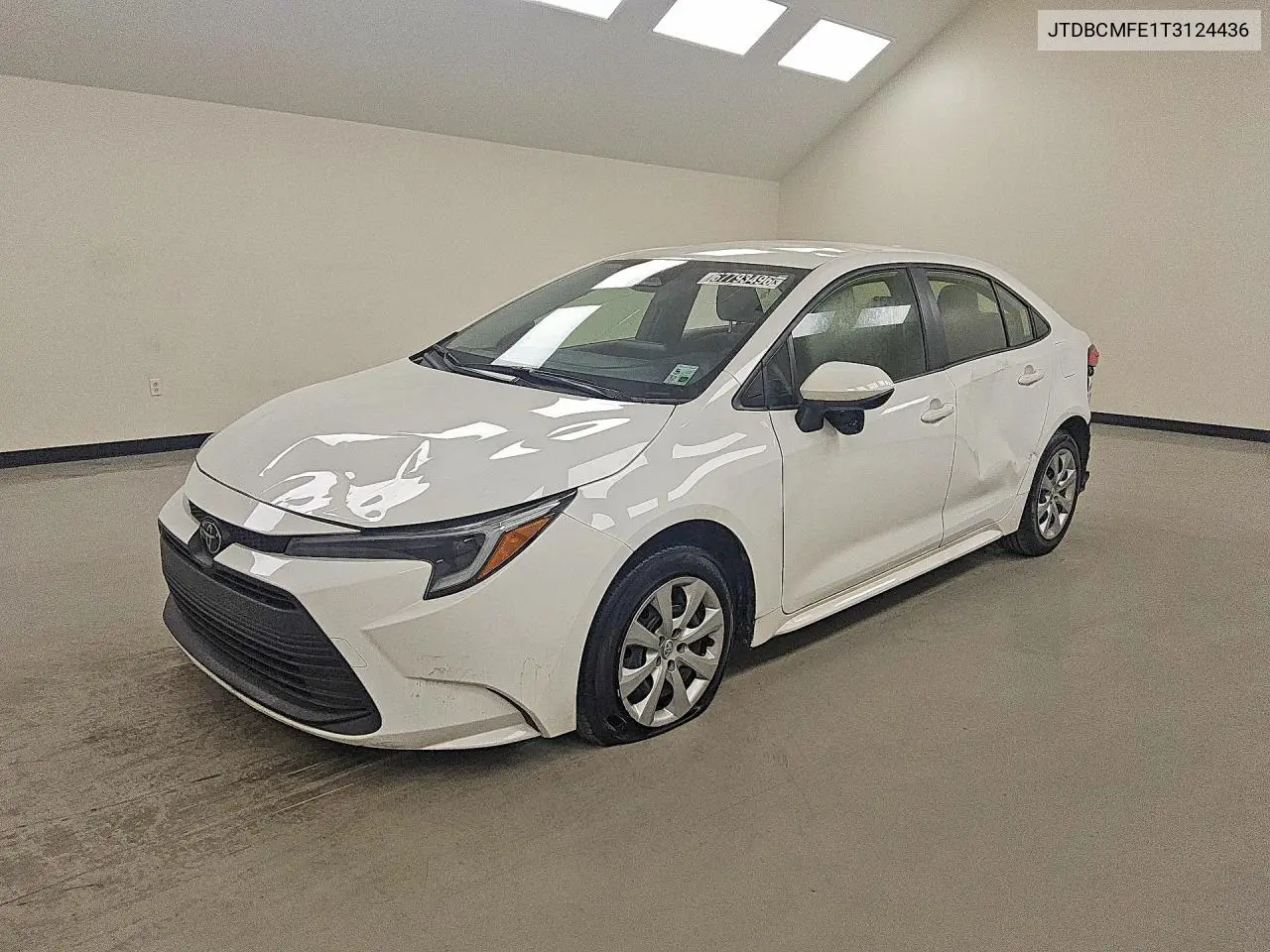 TOYOTA COROLLA 2026, VIN JTDBCMFE1T3124436