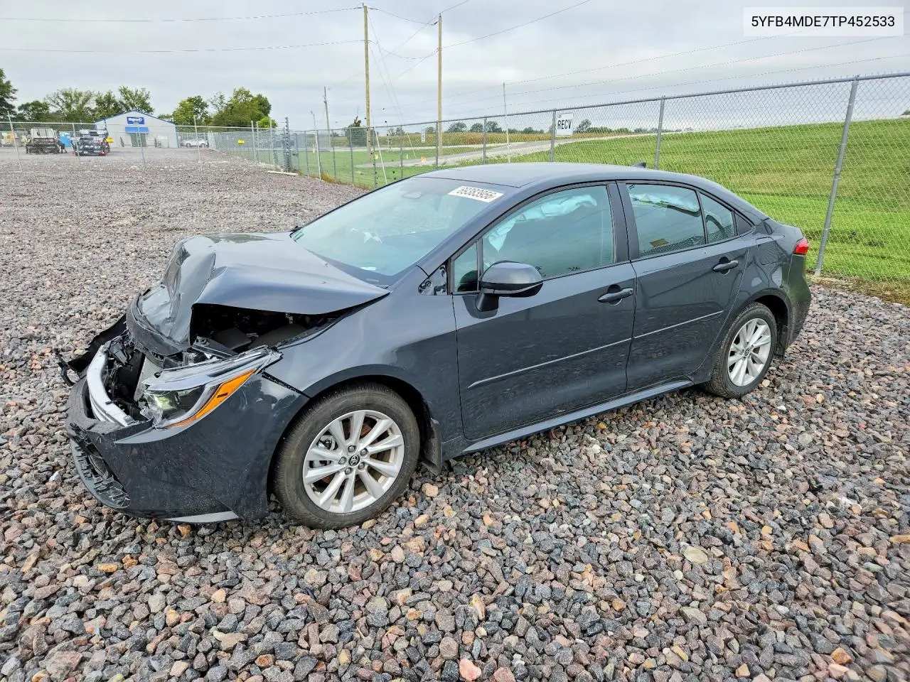 TOYOTA COROLLA 2026, VIN 5YFB4MDE7TP452533