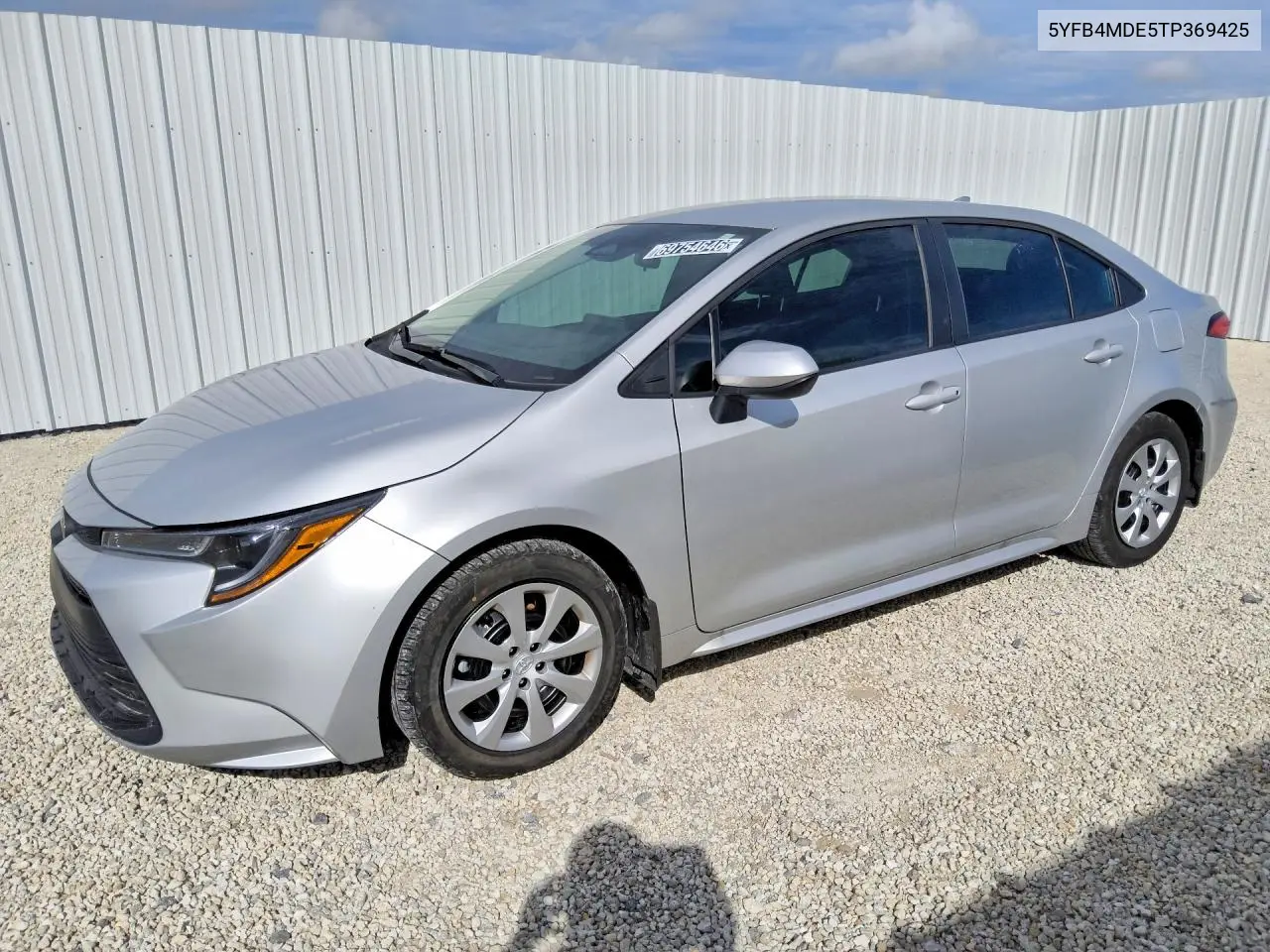 TOYOTA COROLLA 2026, VIN 5YFB4MDE5TP369425