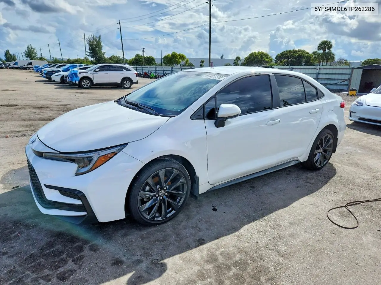 TOYOTA COROLLA 2026, VIN 5YFS4MCE6TP262286