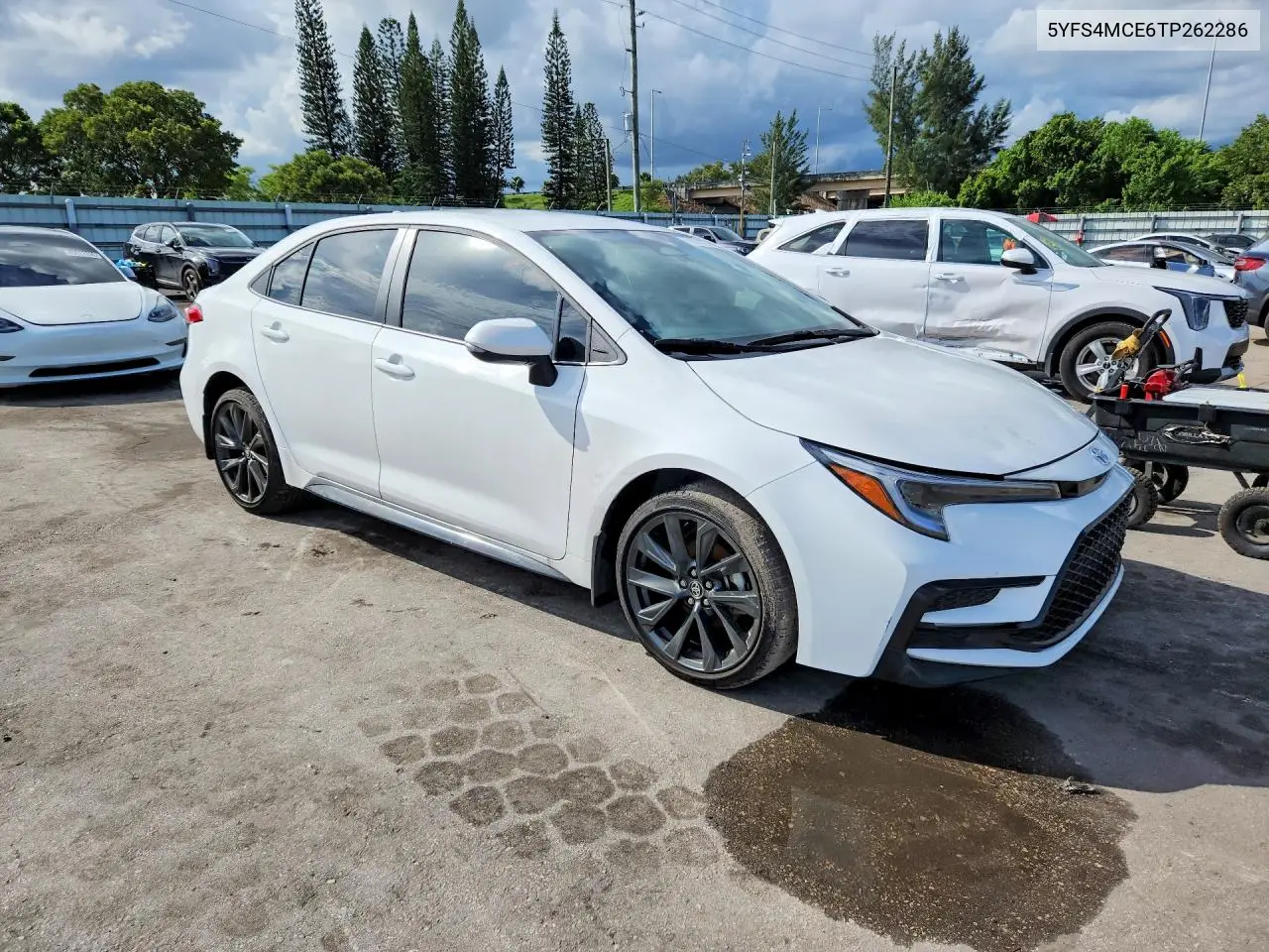 2026 TOYOTA COROLLA VIN 5YFS4MCE6TP262286 — фото 4