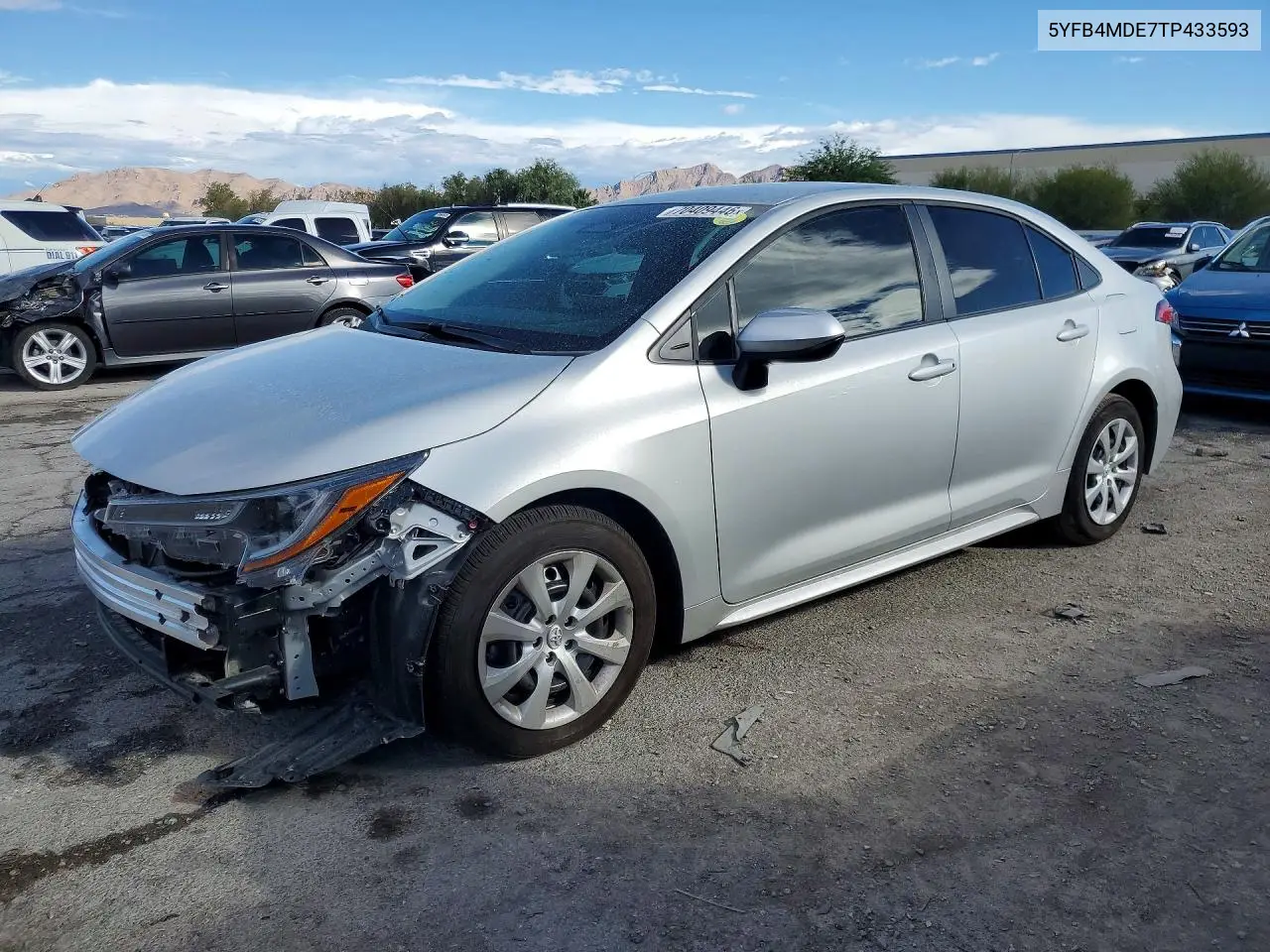 TOYOTA COROLLA 2026, VIN 5YFB4MDE7TP433593