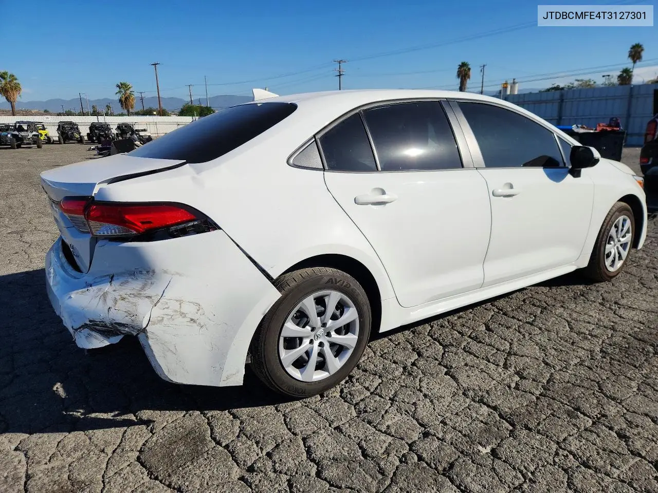 2026 TOYOTA COROLLA VIN JTDBCMFE4T3127301 — фото 3