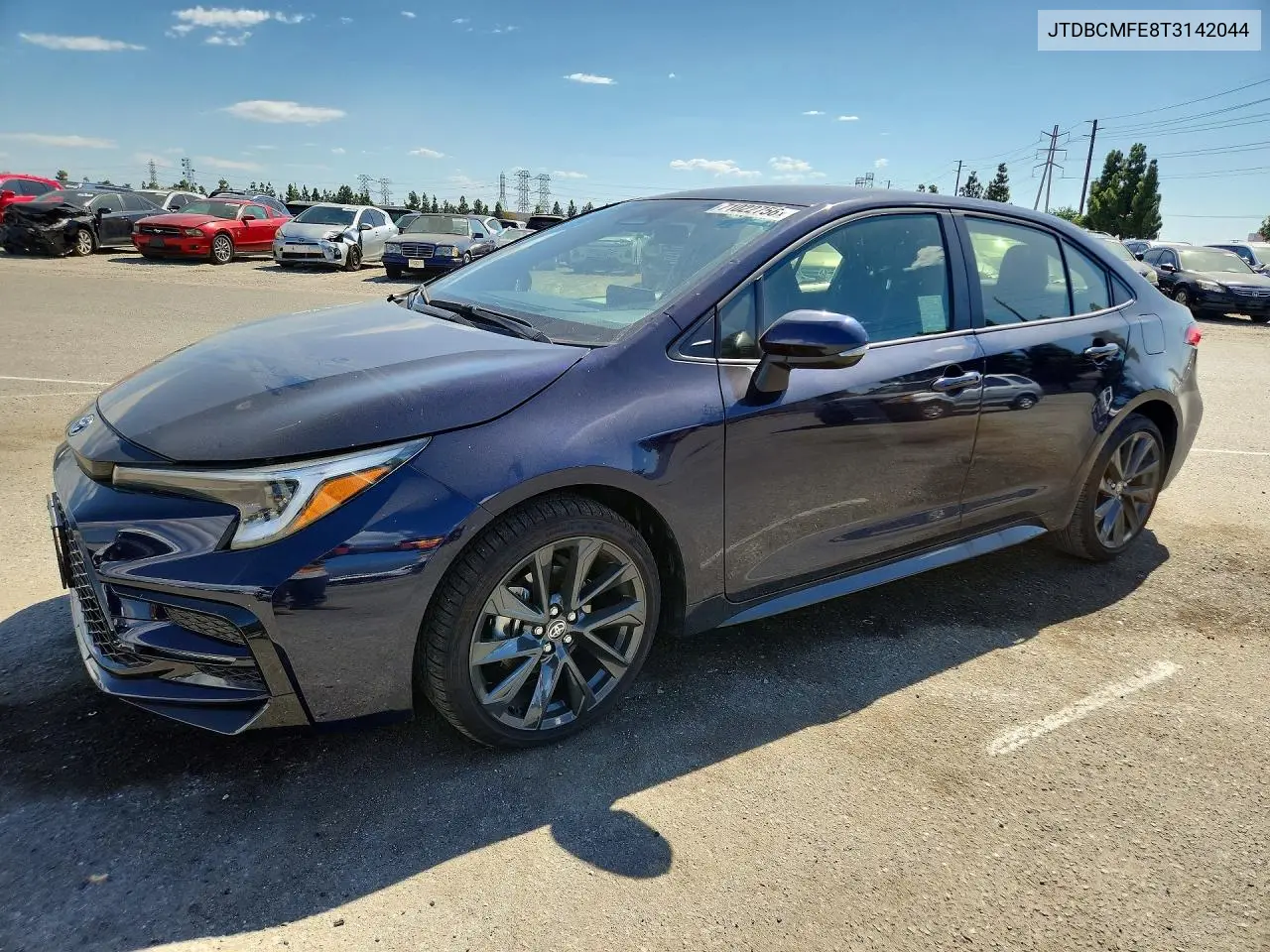 TOYOTA COROLLA 2026, VIN JTDBCMFE8T3142044