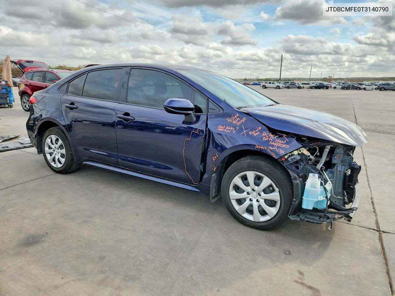 2026 TOYOTA COROLLA VIN JTDBCMFE0T3140790 — фото 4