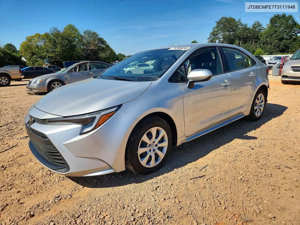 TOYOTA COROLLA 2026, VIN JTDBCMFE7T3111948
