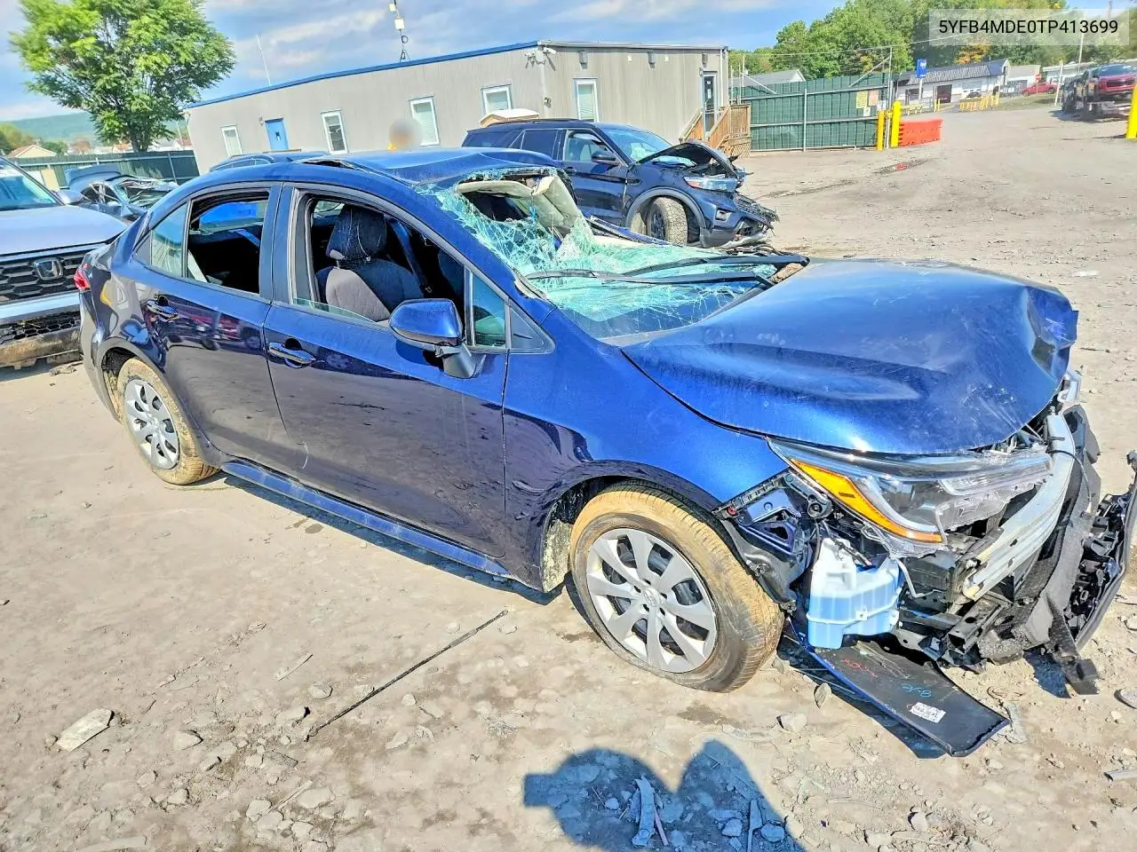 2026 TOYOTA COROLLA VIN 5YFB4MDE0TP413699 — фото 4