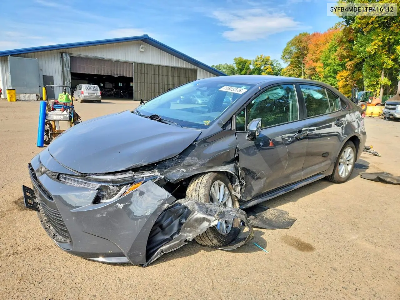 TOYOTA COROLLA 2026, VIN 5YFB4MDE1TP416112