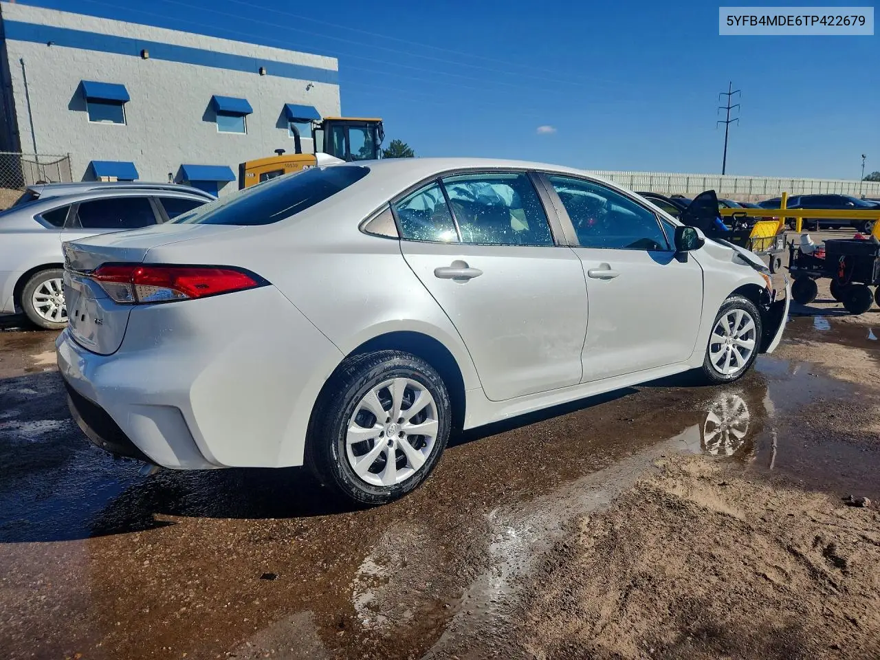 2026 TOYOTA COROLLA VIN 5YFB4MDE6TP422679 — фото 3