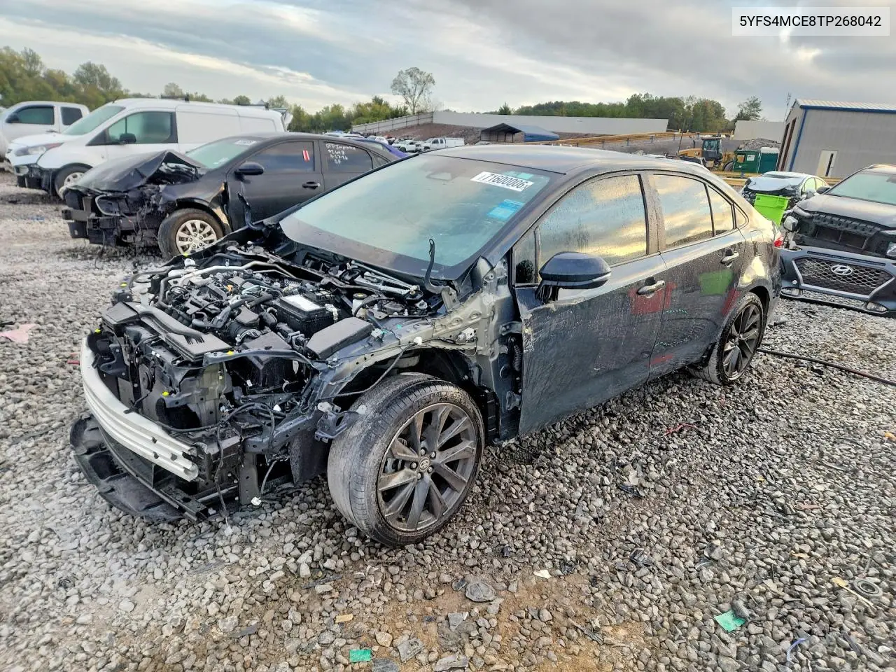 TOYOTA COROLLA 2026, VIN 5YFS4MCE8TP268042