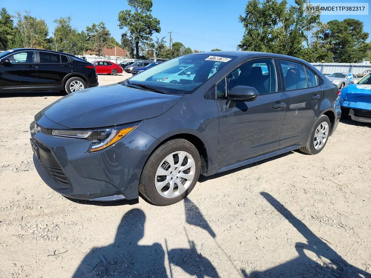 TOYOTA COROLLA 2026, VIN 5YFB4MDE1TP382317