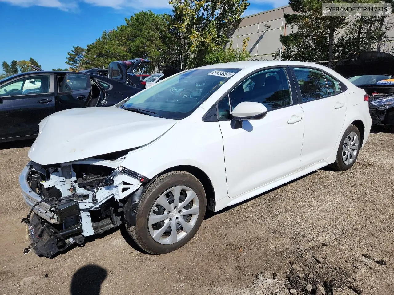 TOYOTA COROLLA 2026, VIN 5YFB4MDE7TP447719