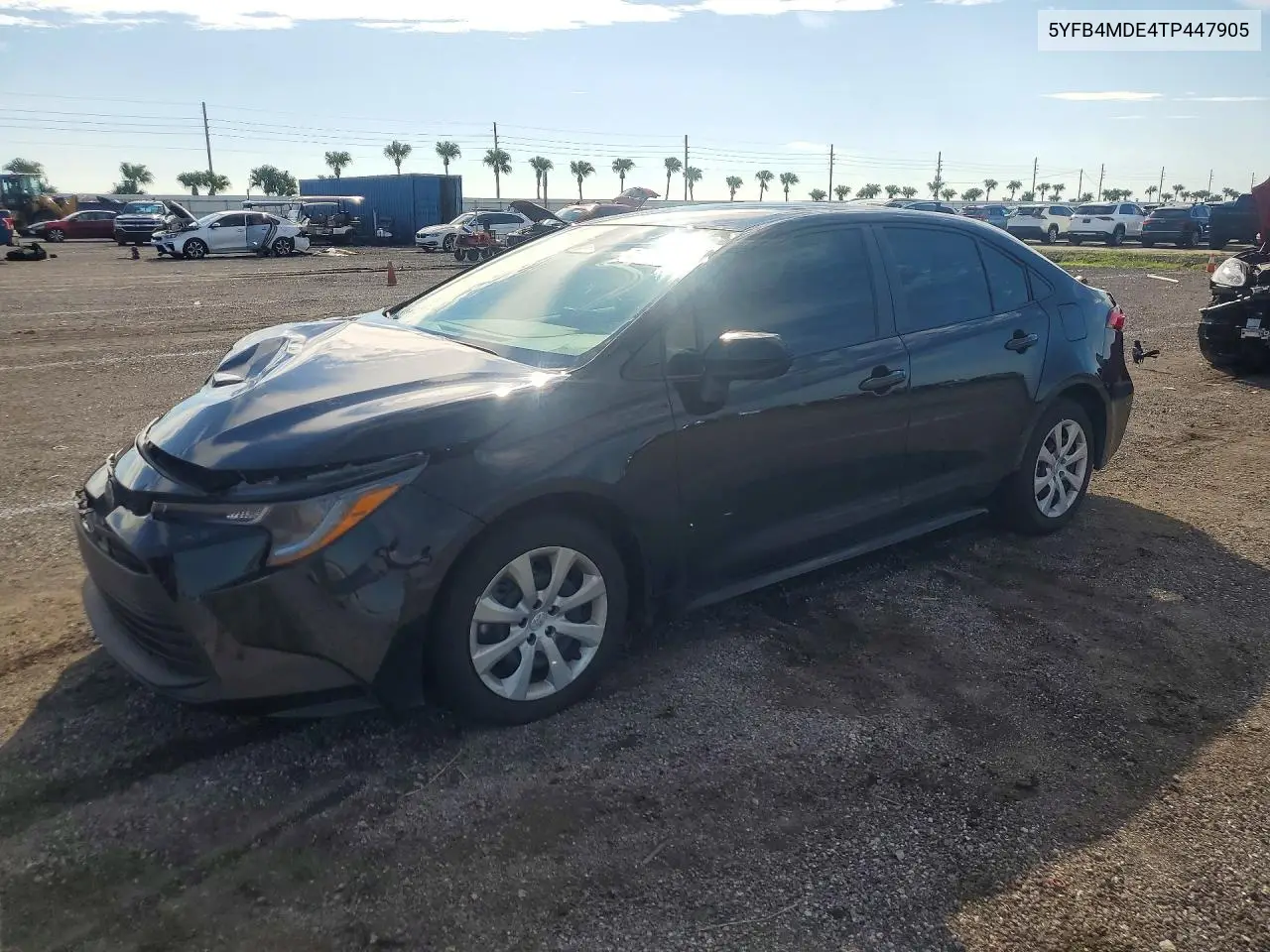 TOYOTA COROLLA 2026, VIN 5YFB4MDE4TP447905