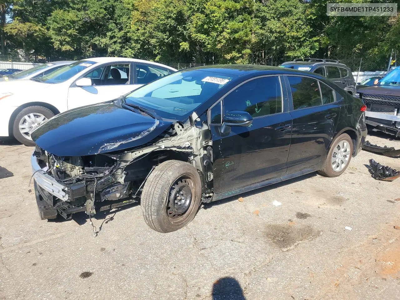 TOYOTA COROLLA 2026, VIN 5YFB4MDE1TP451233