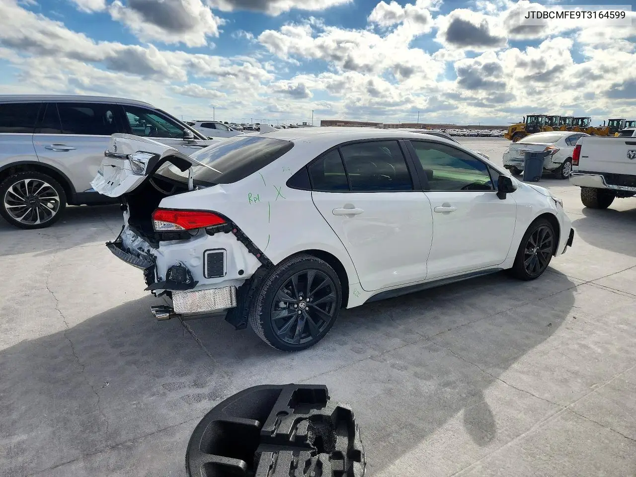 2026 TOYOTA COROLLA VIN JTDBCMFE9T3164599 — фото 3