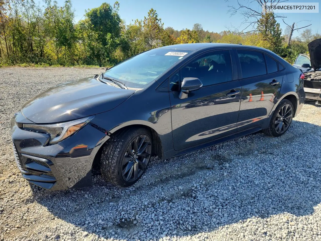TOYOTA COROLLA 2026, VIN 5YFS4MCE6TP271201