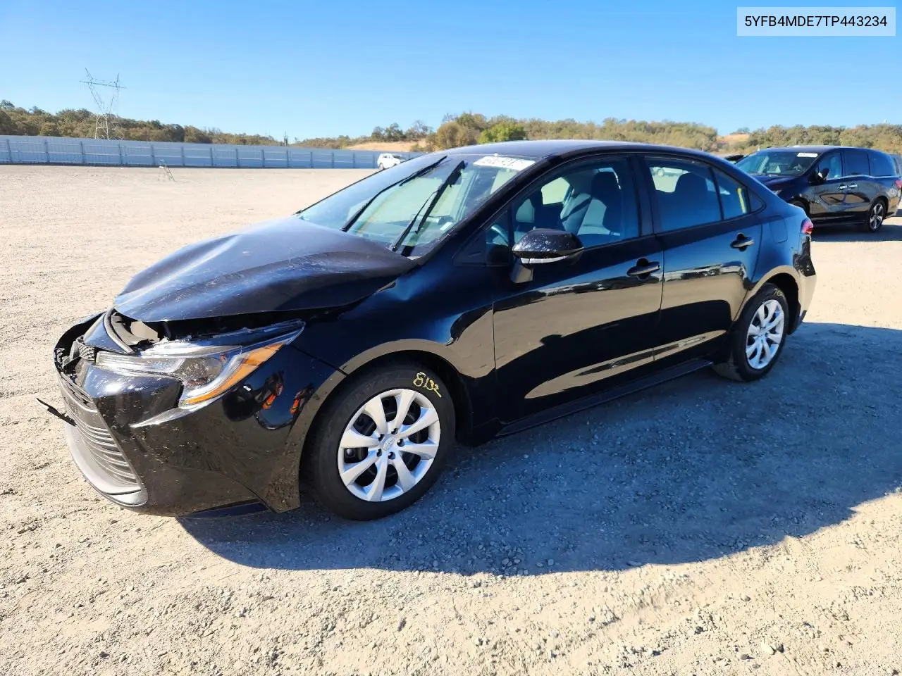 TOYOTA COROLLA 2026, VIN 5YFB4MDE7TP443234