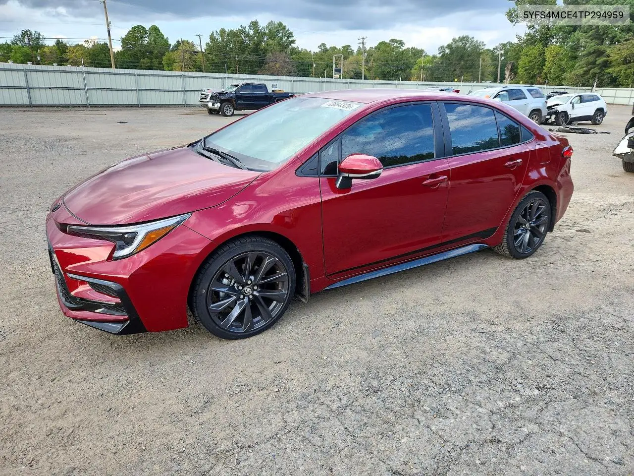 TOYOTA COROLLA 2026, VIN 5YFS4MCE4TP294959