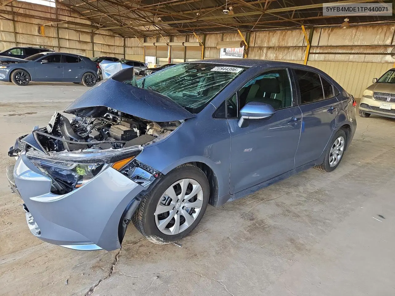 TOYOTA COROLLA 2026, VIN 5YFB4MDE1TP440071