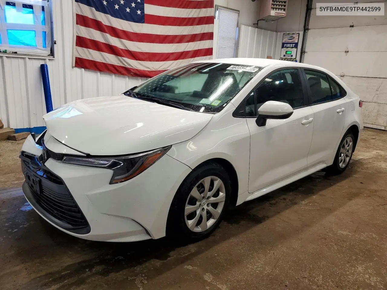 TOYOTA COROLLA 2026, VIN 5YFB4MDE9TP442599