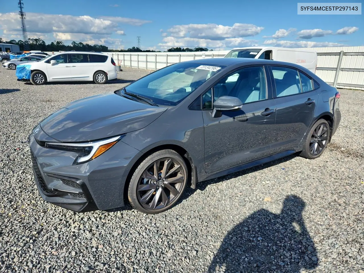 TOYOTA COROLLA 2026, VIN 5YFS4MCE5TP297143