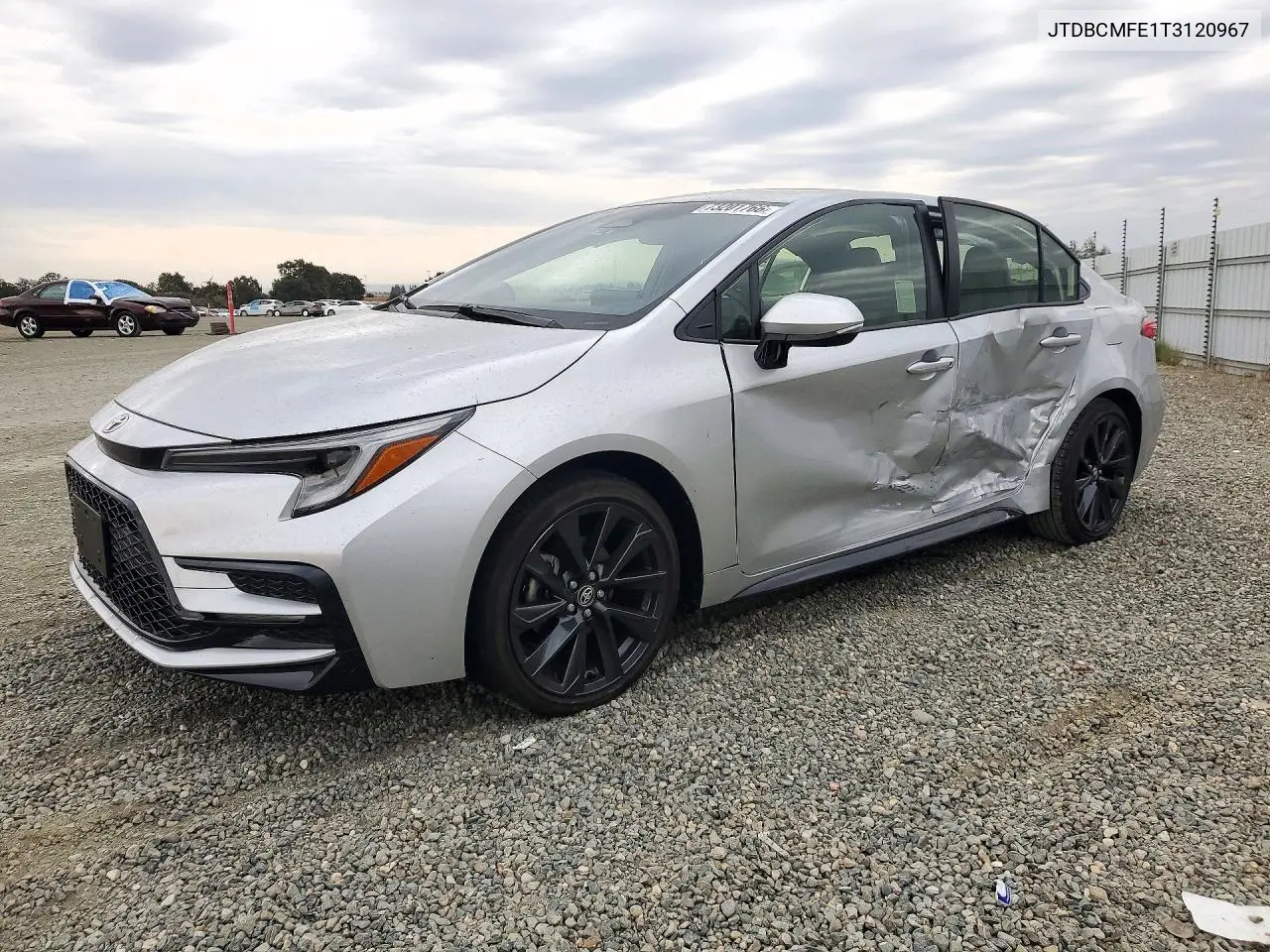 TOYOTA COROLLA 2026, VIN JTDBCMFE1T3120967
